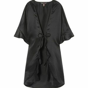 VS satin slip wrap + skin care